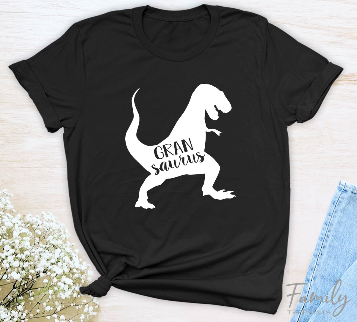 Gransaurus - Unisex T-shirt - Gran Shirt - Gift For New Gran