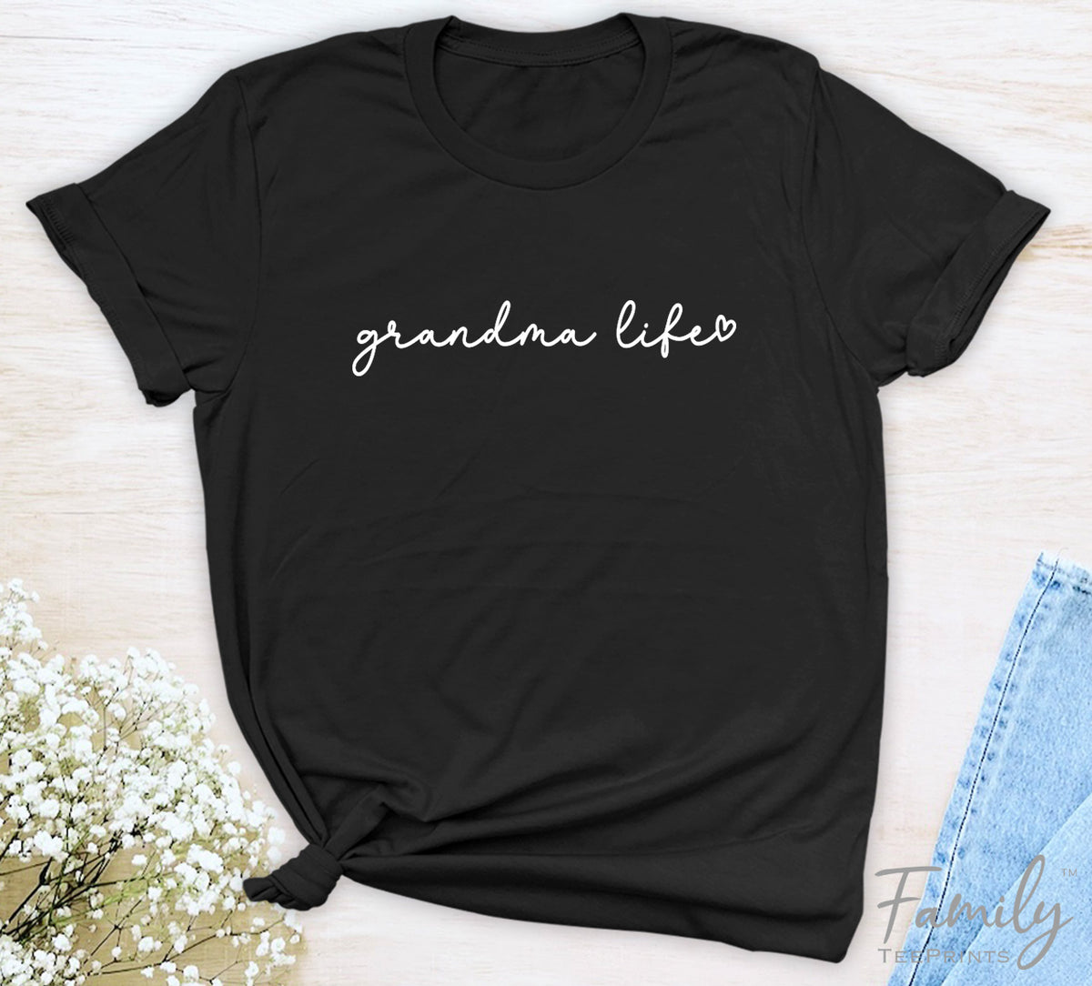 Grandma Life - Unisex T-shirt - Grandma Shirt - Gift For New Grandma - familyteeprints