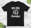 Reel Cool Grandpa - Unisex T-shirt - Grandpa Shirt - Fishing Grandpa Gift - familyteeprints
