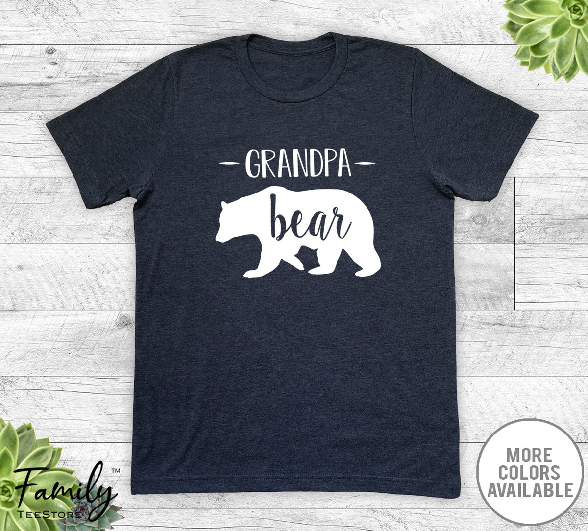 Grandpa Bear - Unisex T-shirt - Grandpa Shirt - Grandpa Gift - familyteeprints