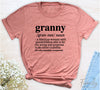 Granny A Fabulous Woman With Grandchildren... - Unisex T-shirt - Granny Shirt - Gift for Granny - familyteeprints