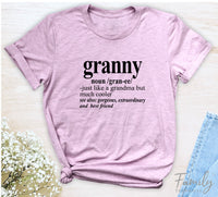 Granny Noun - Unisex T-shirt - Granny Shirt - Gift Fo Granny - familyteeprints