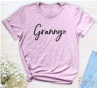 Granny Heart - Unisex T-shirt - Granny Shirt - Gift For New Granny - familyteeprints
