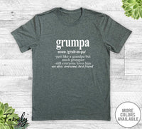 Grumpa Noun - Unisex T-shirt - Grumpa Shirt - Grumpa Gift