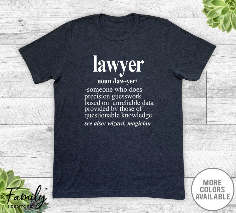 Lawyer Noun - Unisex T-shirt - Lawyer Shirt - Lawyer Gift - familyteeprints