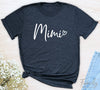 Mimi Heart - Unisex T-shirt - Mimi Shirt - Gift For New Mimi - familyteeprints
