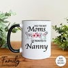 Only The Best Moms Get Promoted To Nanny - Coffee Mug - Gifts For Nanny To Be - Nanny Coffee Mug - familyteeprints