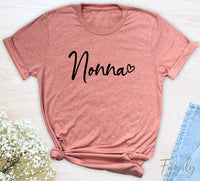 Nonna Heart - Unisex T-shirt - Nonna Shirt - Gift For New Nonna - familyteeprints