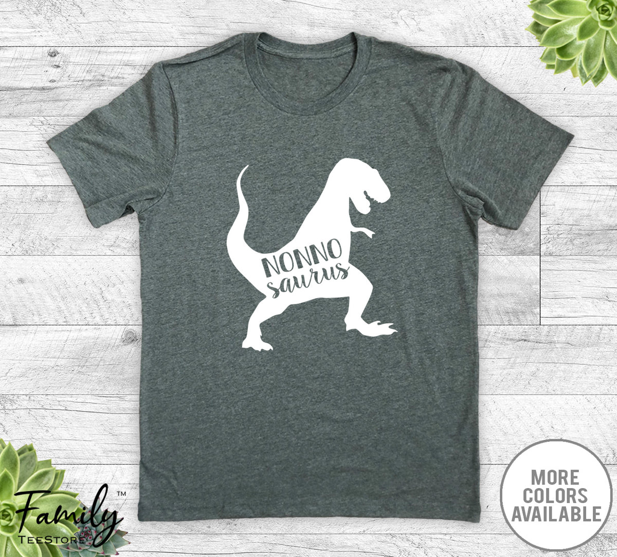 Nonnosaurus - Unisex T-shirt - Nonno Shirt - Nonno Gift - familyteeprints