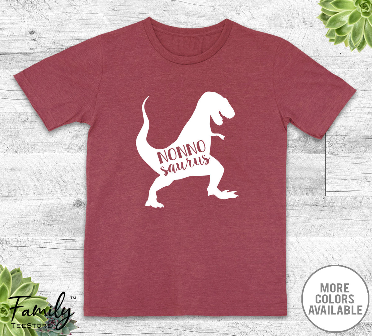 Nonnosaurus - Unisex T-shirt - Nonno Shirt - Nonno Gift - familyteeprints