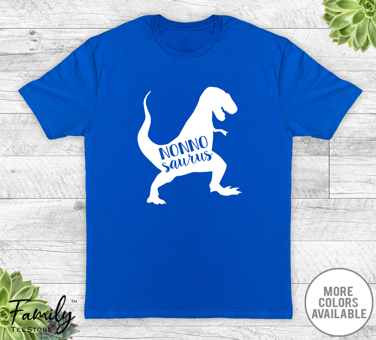 Nonnosaurus - Unisex T-shirt - Nonno Shirt - Nonno Gift - familyteeprints