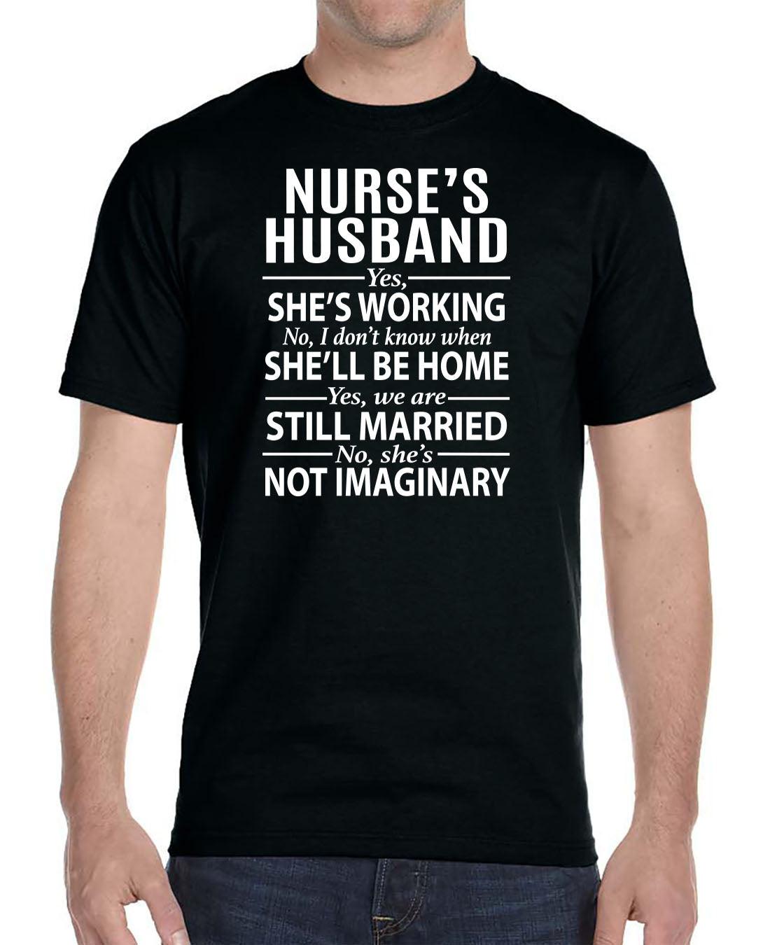 Husband of a on sale nurse t shirt