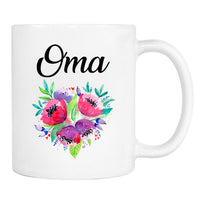 Oma - Mug - Oma Gift - Oma Mug - familyteeprints