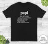 Papi A Man With Grandchildren... - Unisex T-shirt - Papi Shirt - Papi Gift - familyteeprints
