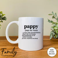 Pappy A Fabulous Woman With Grandchildren... - Coffee Mug - Funny Pappy Gift - Pappy Mug - familyteeprints