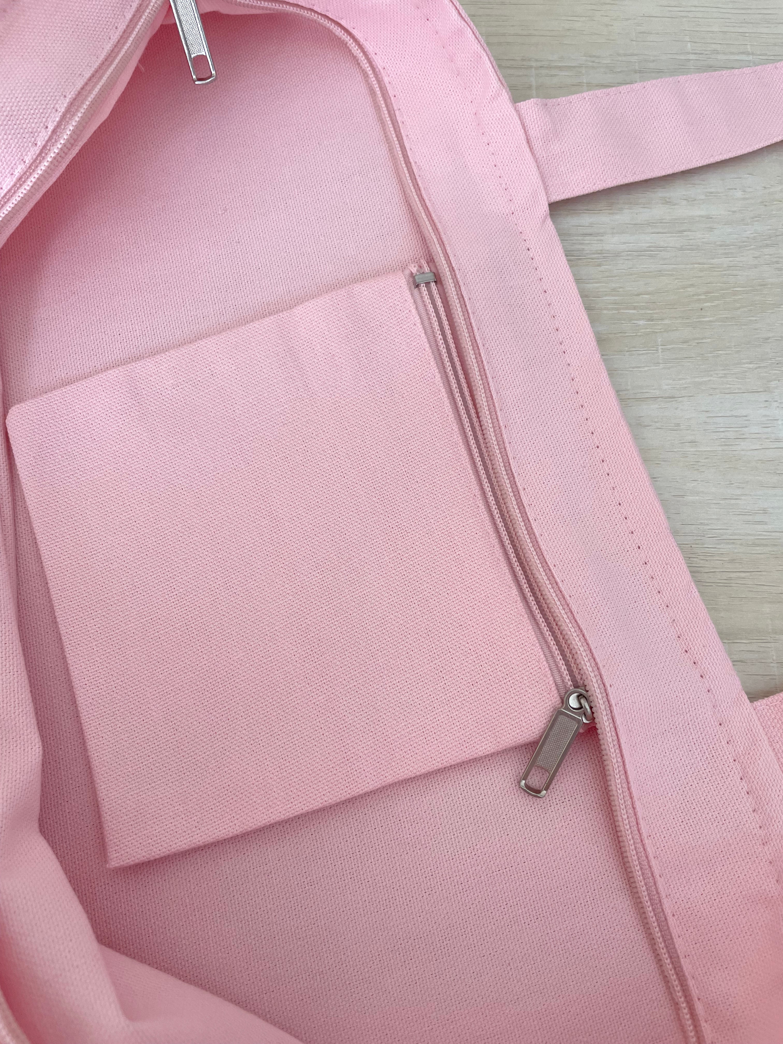 Most Loved Grandma - Zippered Tote Bag - Grandma Bag - Grandma