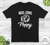 Reel Cool Poppy - Unisex T-shirt - Poppy Shirt - Fishing Poppy Gift - familyteeprints