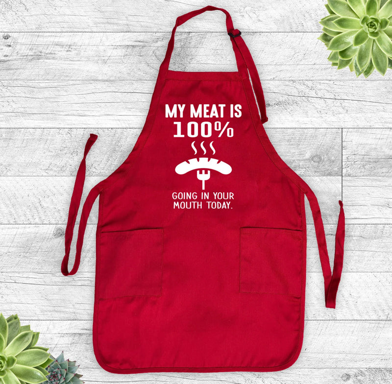 Your Opinion Apron, BBQ Dad Apron, Chef Apron, BBQ Gift for Men