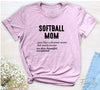 Softball Mom Just Like A Normal Mom - Unisex T-shirt - Softball Mom Shirt - Gift For Softball Mom - familyteeprints