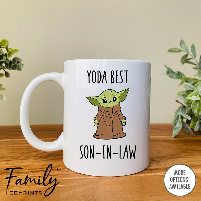 Yoda Best Son-In-Law - Coffee Mug - Gifts For Son-In-Law - Son-In-Law Coffee Mug - familyteeprints