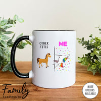 Other Titis Me - Coffee Mug - Gifts For Titi - Titi Coffee Mug - familyteeprints