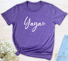 Yaya Heart - Unisex T-shirt - Yaya Shirt - Gift For New Yaya - familyteeprints